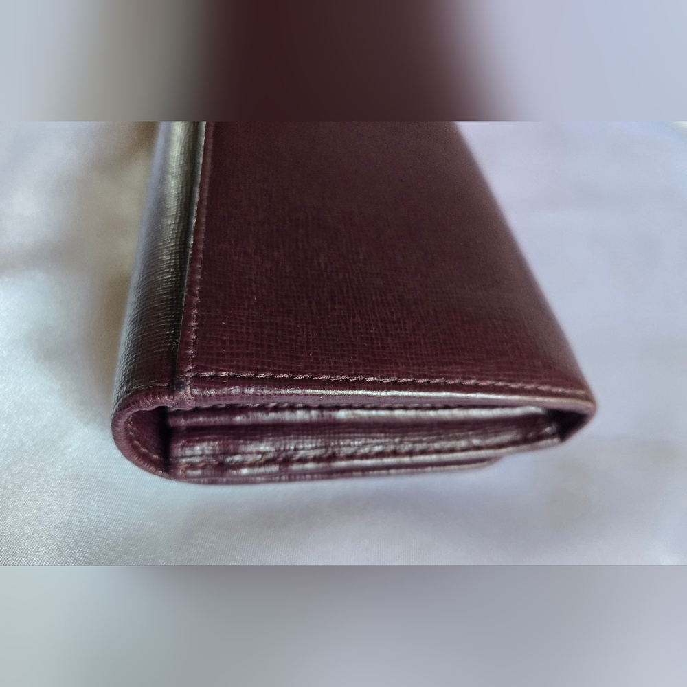 Furla Rich Burgundy Leather Wallet - Picture 6 of 11